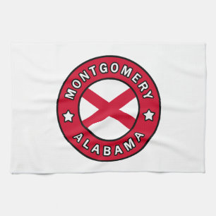 Montgomery Alabama Tea Towel