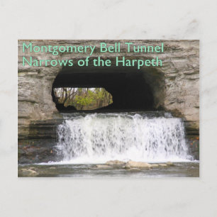 Montgomery Bell Tunnel -  Narrows of the Harpeth Postcard