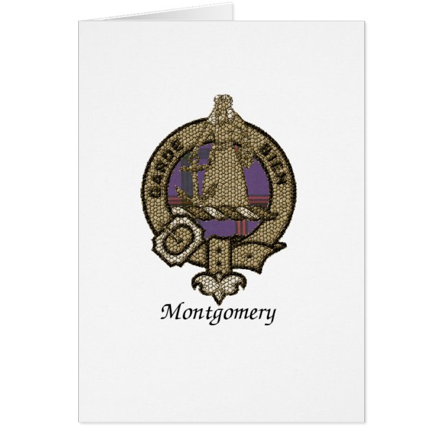 Montgomery Clan Crest (Front)