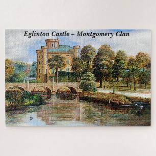 Montgomery Clan's Eglinton Castle Scotland Jigsaw Puzzle