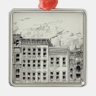 Montgomery East side California and Sacramento Metal Ornament