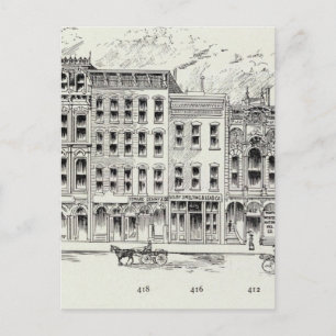 Montgomery East side California and Sacramento Postcard