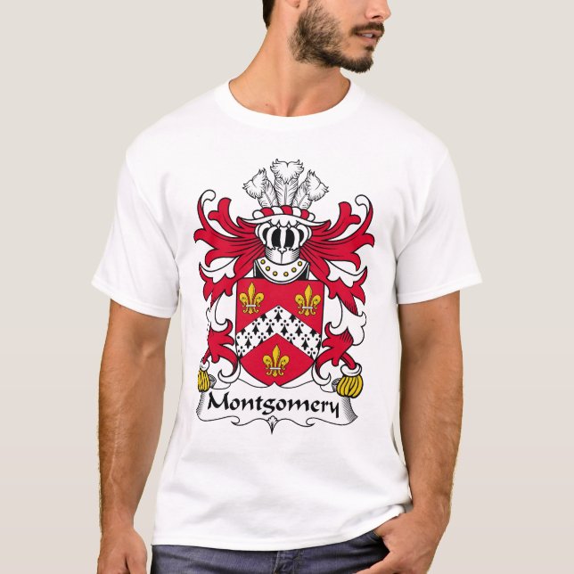 Montgomery Family Crest T-Shirt (Front)