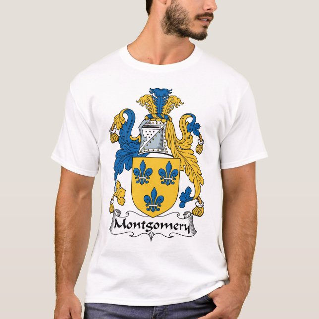 Montgomery Family Crest T-Shirt (Front)