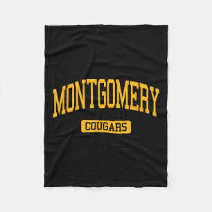 Montgomery High School Hs Skillman Nj Varsity Spor Fleece Blanket