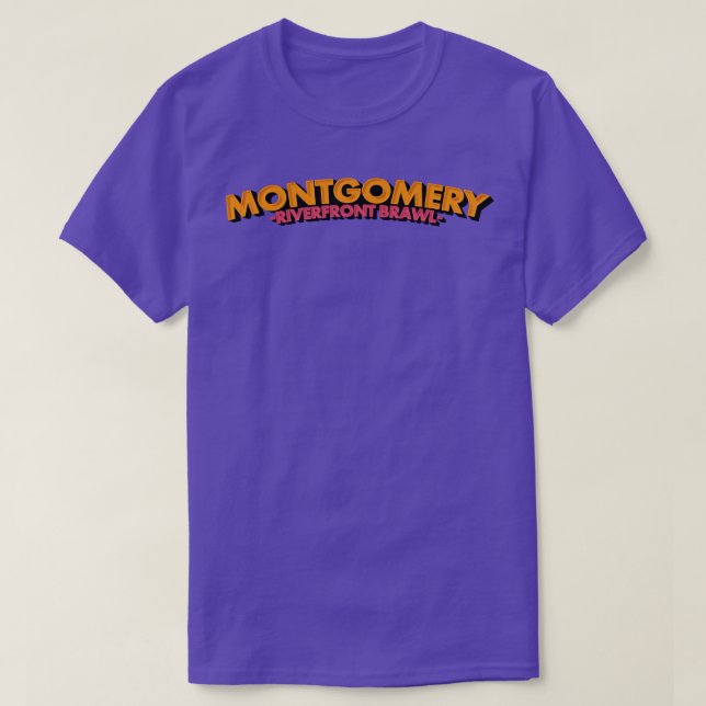 montgomery riverfront brawl alabama TShirt (Design Front)