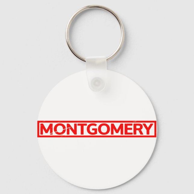 Montgomery Stamp Key Ring (Front)