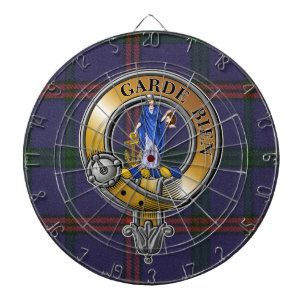 Montgomery Tartan & Badge Dartboard