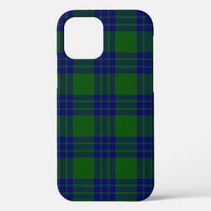 Montgomery tartan green blue plaid iPhone 12 case