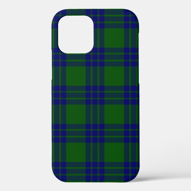 Montgomery tartan green blue plaid Case-Mate iPhone case (Back)