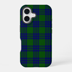 Montgomery tartan green blue plaid iPhone 16 case