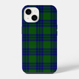 Montgomery tartan green blue plaid iPhone 14 case