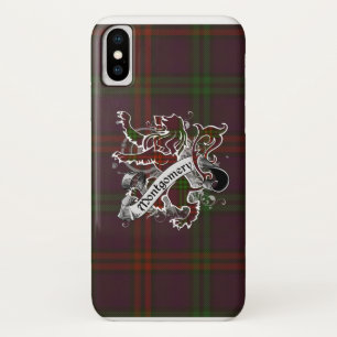 Montgomery Tartan Lion iPhone X Case