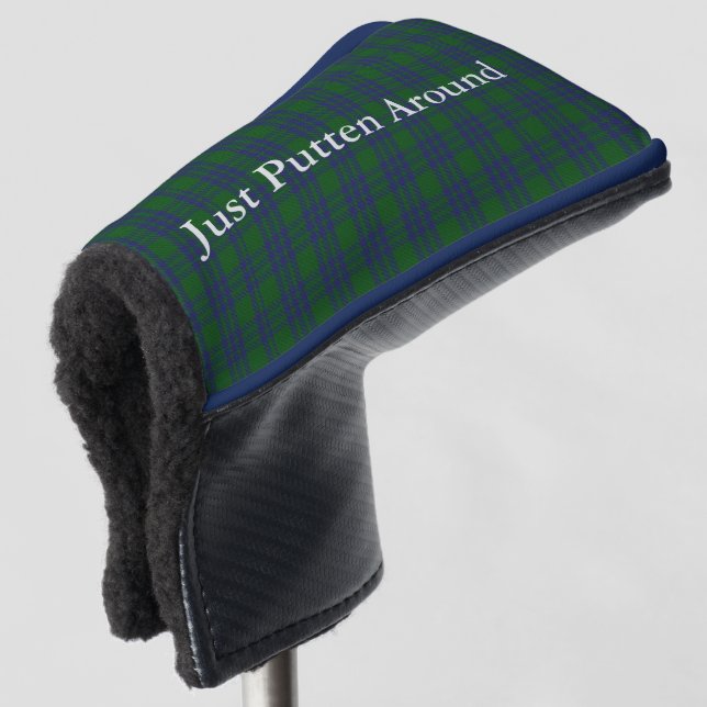 Montgomery Tartan Plaid Putter Cover (3/4 Front)