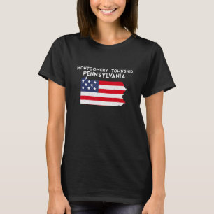 Montgomery township Pennsylvania USA State America T-Shirt
