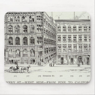 Montgomery West side Pine and California Mouse Pad