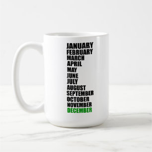 Month December Coffee Mug