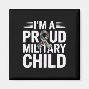 Month Military Child Costume Im Proud Military Chi Magnet