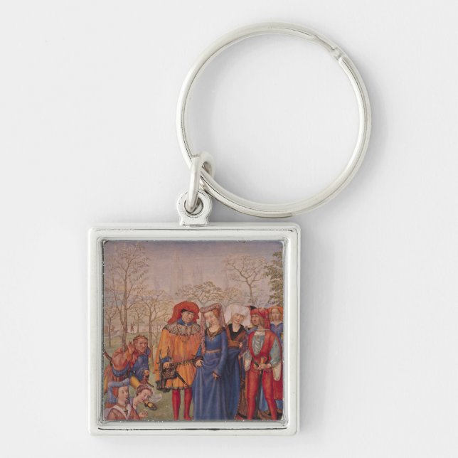 Month of April Key Ring (Front)