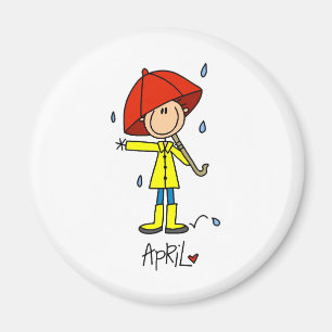 Month of April Magnet