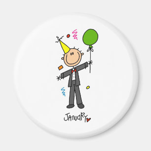 Month of January Magnet