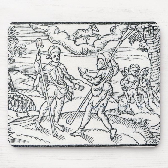 Month of March, from 'The Shepheardes Calender' Mouse Pad (Front)