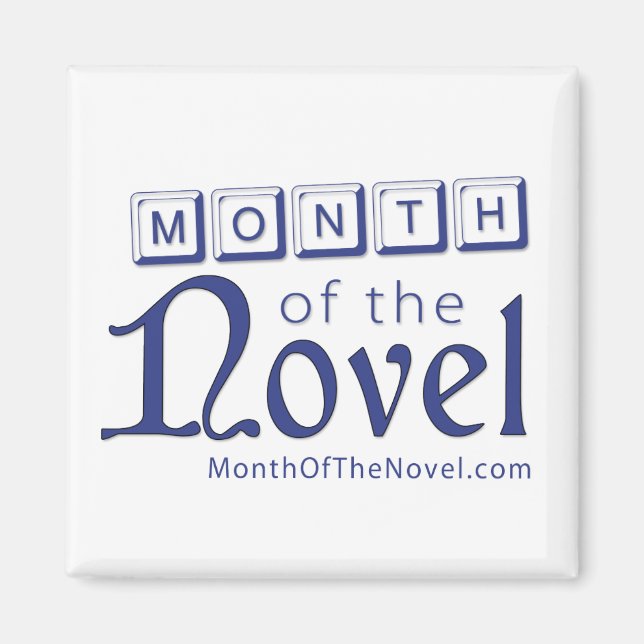 Month of the Novel Season 1 Magnet (Front)