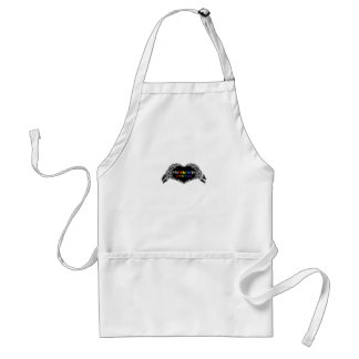 Month Skeleton Heart Hands LGBTQIA Standard Apron