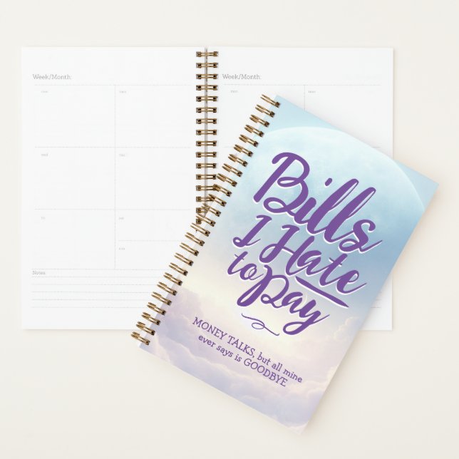 Monthly Bill Personal  Planner (Display)
