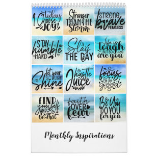 Monthly Inspiration Calendar