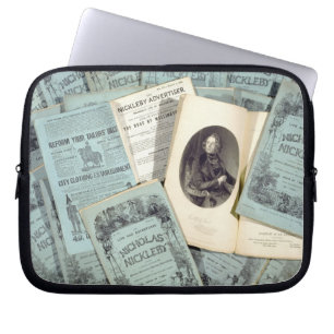 Monthly Issues of 'The Life and Adventures of Nich Laptop Sleeve