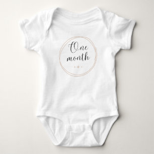 Monthly Milestone Bodysuit 1 Month
