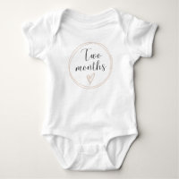 Monthly Milestone Bodysuit 2 Months