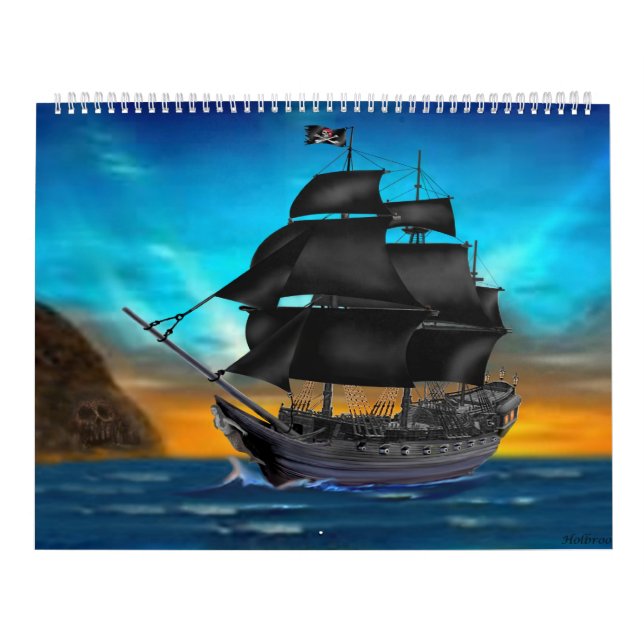 MONTHLY PIRATE CALENDAR (Cover)