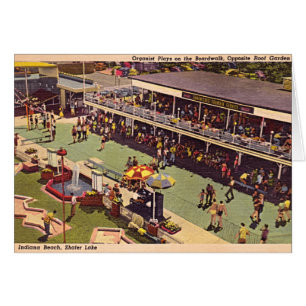 Monticello Indiana Lake Shafer 1950 Amusement Park