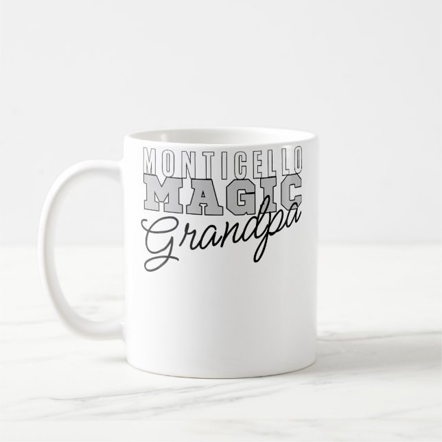 Monticello Magic Grandpa Coffee Mug (Left)
