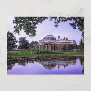 Monticello Reflection Postcard