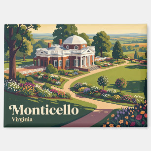 Monticello Virginia Magnet