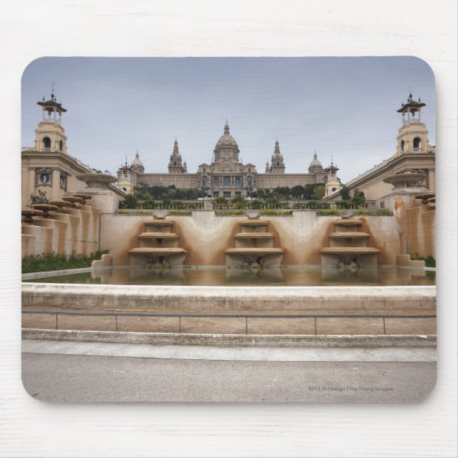 Montjuc Fortress Mouse Pad (Front)