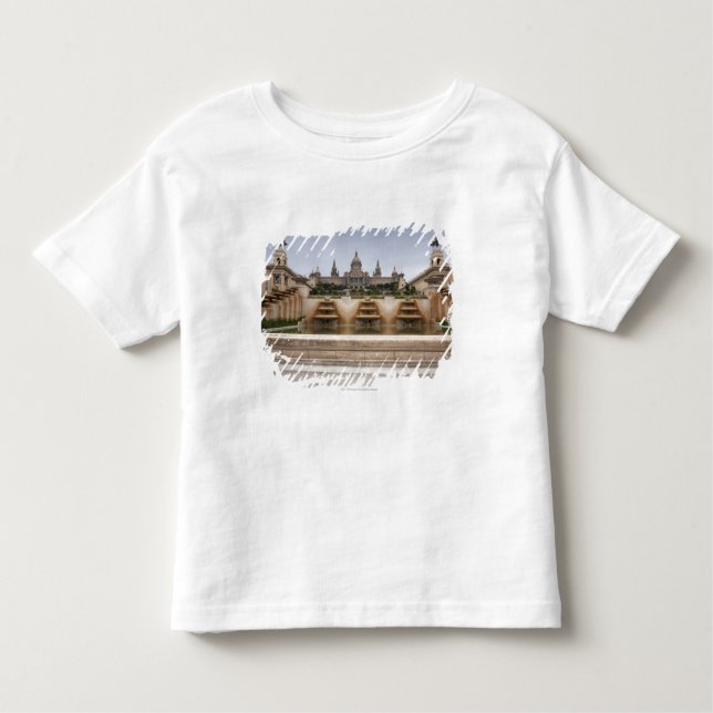 Montjuc Fortress Toddler T-Shirt (Front)