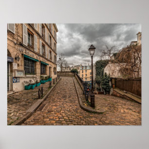 Montmarte, Paris  Poster