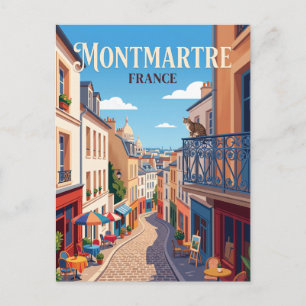Montmartre France Postcard