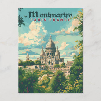 Montmartre - Paris, France Postcard