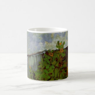 Montmartre Path and Sunflowers by Vincent van Gogh Coffee Mug