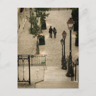 Montmartre Steps Postcard