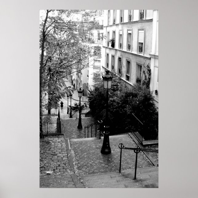 Montmartre Steps Poster (Front)