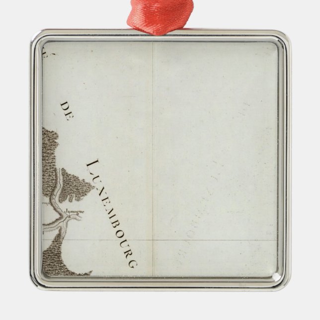 Montmedy, Longwy, Bouillon Metal Ornament (Front)