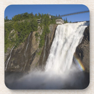 Montmorency Falls near Quebec City. Coaster