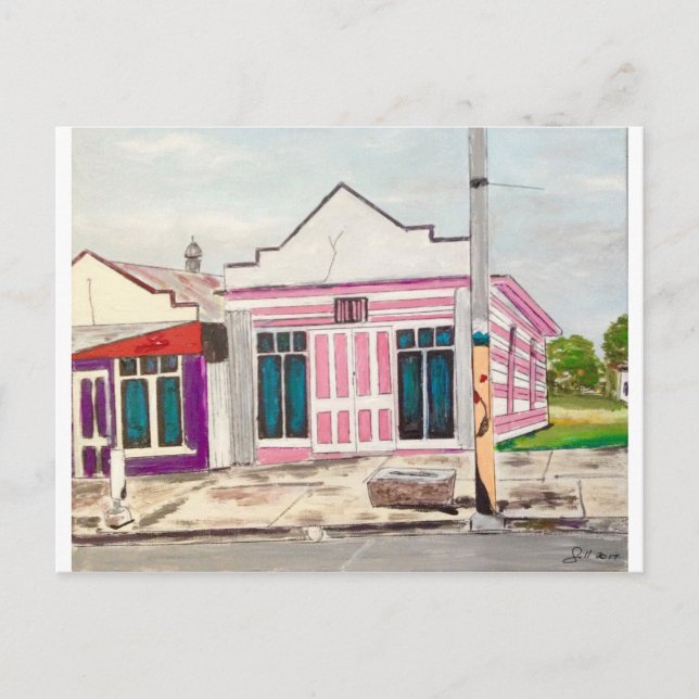 Monto Buildings Postcard (Front)