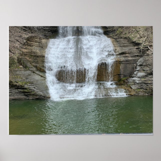 Montour Falls Finger Lakes New York Poster (Front)